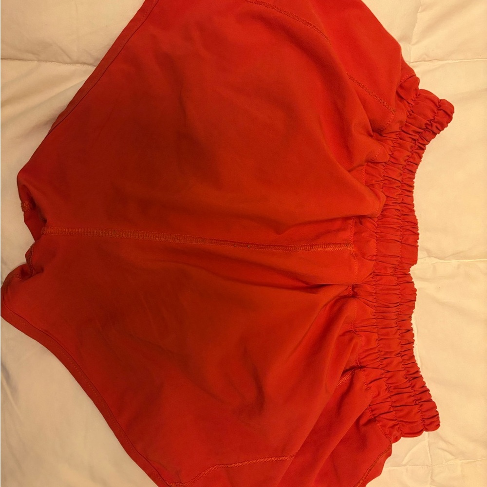 Lululemon Hotty hot shorts RED